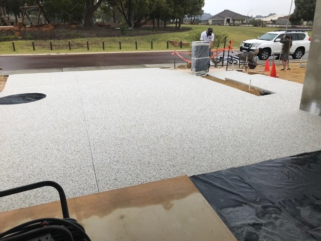 Decorative Concrete Driveway