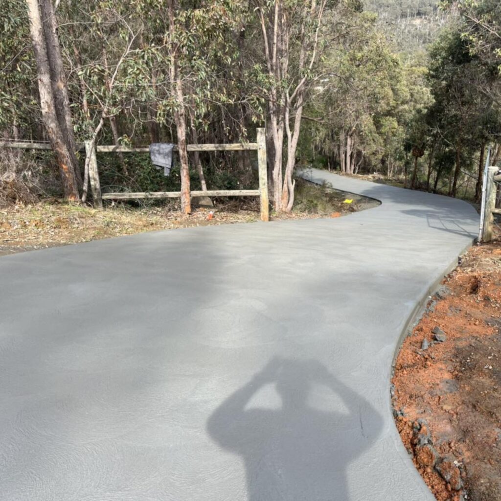 Concrete Driveway, Peel, WA