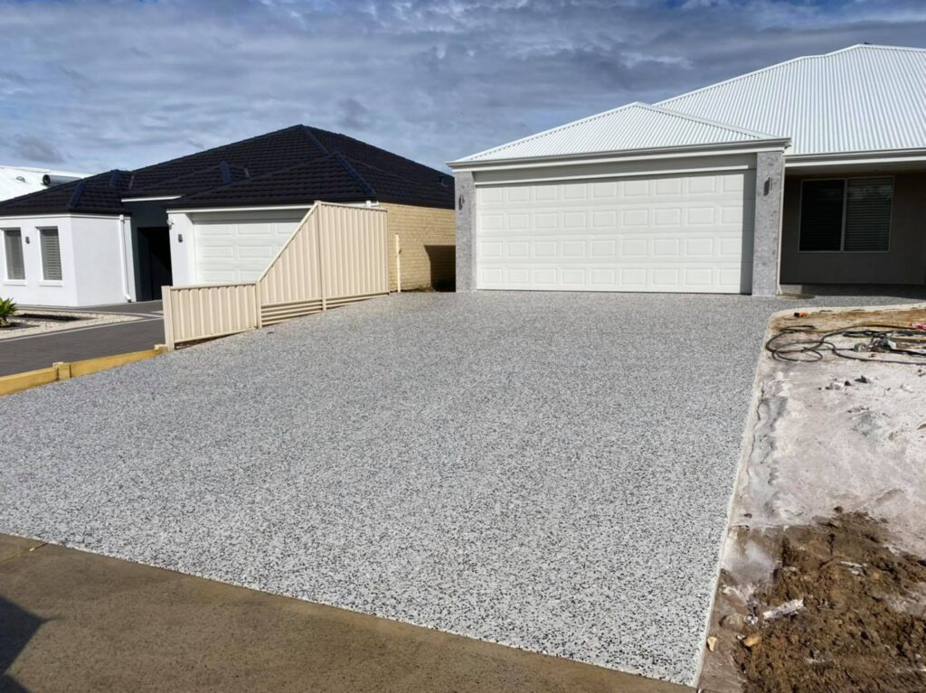 Exposed Aggregate Driveway